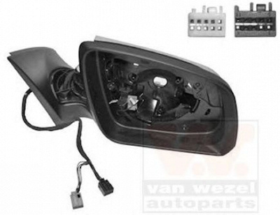 VAN WEZEL 3091858u -  Наружное зеркало